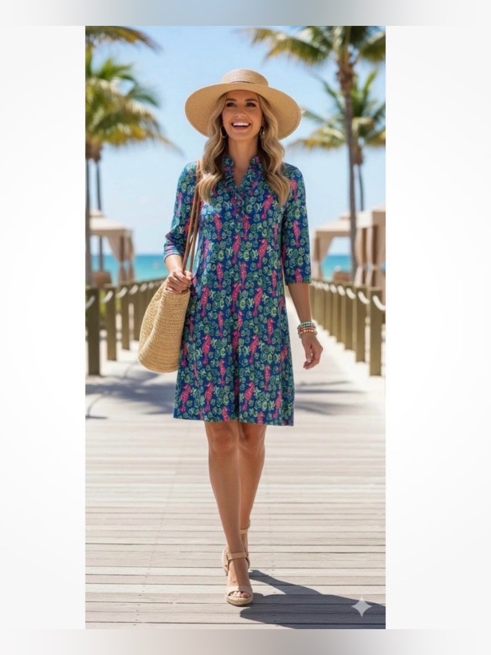 NWT Preppy Simply Southern Woman’s SIZE SMALL Dress